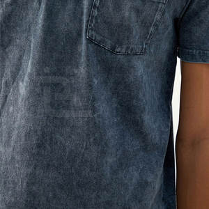Ropa de calle transpirable para hombres, camisetas de lavado ácido, superventas, camisetas ligeras de lavado ácido para hombres - Product Image 6