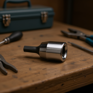 Chiave a croce cromata da 1/4 di pollice con inserti lucidati per viti Pentalobe - Product Image 3