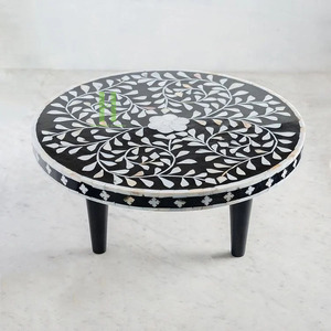 Top Selling Mother Of Pearl Inlay Cake Stand Decorative For Ramanda Holiday And For Home Tabletop Decor From Vietnam - Product Image 4