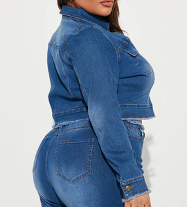 Ensemble Tendance Décontracté Pour Femme En Jean Ample Avec Jean Cargo, Crop Top Débardeur Et Mini-Jupe En Jean Délavage Moyen - Product Image 6