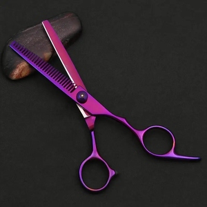 Ciseaux de coiffeur pour professionnels-Ciseaux de précision en acier inoxydable, lames tranchantes, prise en main confortable, parfaits pour couper - Product Image 6