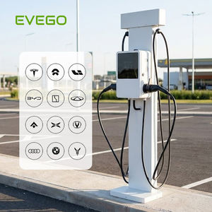 Nueva <span class=keywords><strong>Estación</strong></span> de Carga para Vehículos Eléctricos Wallbox de CA de 7-22 kW con Logotipo Personalizado, OCPP, Enchufe Tipo 2 GBT, Carcasa Metálica IP54, Certificación TUV CE - Product Image 4