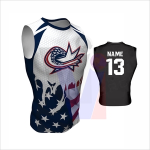 Conjuntos de uniformes de fútbol americano con bandera 7v7 de alta calidad OEM, ropa deportiva y de equipo personalizada, diseño transpirable - Product Image 4