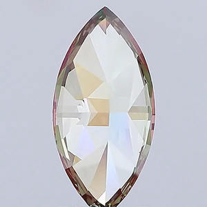 เพชรเลี้ยงในห้องปฏิบัติการ รูปทรงมาร์คีส์ 2.50 กะรัต สีเขียวสดใส ระดับความสะอาด VVS2 แบบ CVD  ทรงหลวม คุณภาพการเจียระไนเยี่ยม ได้รับการรับรองจาก IGI  สั่งทำได้ - Product Image 3