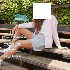 Short doux à jambes larges pour femmes Short décontracté à taille haute avec poches Short de confort basique en coton respirant pour femmes - Product Image 4