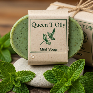 Savon à la menthe pour l'industrie des soins de la peau Savon naturel à la menthe de qualité supérieure Emballage en vrac en gros Fourniture à l'exportation d'usine - Product Image 1