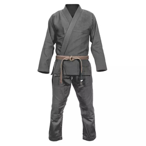 Kimono de Jiu-Jitsu personnalisé avec logo, uniforme de BJJ en coton avec ceintures pour les arts martiaux, y compris le karaté, Jiu-Jitsu, prix le plus vendu - Product Image 4