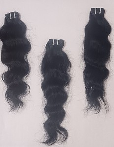 Extensiones de cabello humano Remy indio de 22 pulgadas estilo ondulado natural - Product Image 5