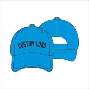 Chapeaux de baseball avec logo brodé personnalisé pour hommes Casquettes de sport en tissu - Product Image 3