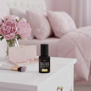 La colle à cils transparente à haute humidité sans hydroquinone de JOVISA, partenaire régional, offre une rétention de 6 à 7 semaines. - Product Image 1