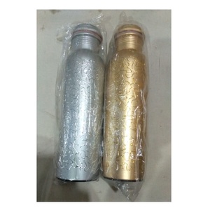 Pure <b>Copper</b> <b>Bottle</b> for Water <b>Bottle</b> Different Design Health Benefit Water <b>Copper</b> <b>Bottle</b> Customized Size and Shape - Product Image 5