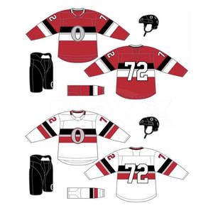 Ensembles de kits de hockey sur glace sublimés, légers, respirants, marque privée, best-sellers - Product Image 2
