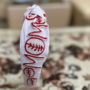 Stylish Seed Bead Fabric Hairband <b>for</b> <b>Women</b> Trendy Knotted Braided <b>Headband</b> Accessory Plain Style Hair Accessories - Product Image 1