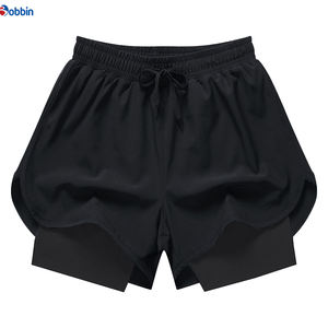 Shorts de sport 2 en 1 avec doublure plus longue, shorts personnalisés pour hommes, shorts de course pour hommes, shorts d'entraînement en plein air, shorts de jogging pour hommes - Product Image 3