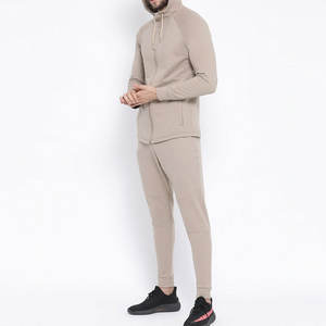 Survêtements pour hommes de qualité supérieure, streetwear, 100% coton, logo personnalisé, ensemble de jogging pour la course à pied en plein air, léger - Product Image 4