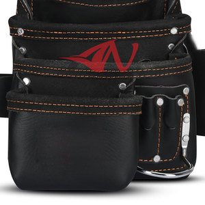 Newly Added Professional <b>Leather</b> Electrician <b>Tool</b> Bag Built From Thick <b>Leather</b> For Men Daily Use - Product Image 6