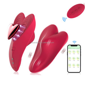 Estimulador de Clítoris <span class=keywords><strong>Invisible</strong></span> al por Mayor, Vibradores Portátiles para el Punto G, Vibrador de Braguita con Control Remoto por Aplicación, <span class=keywords><strong>Aparato</strong></span> Sexual - Product Image 1