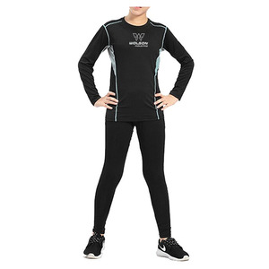 Ensembles de compression d'entraînement haute performance Ensemble de compression pour enfants Leggings longs de compression Ensembles d'entraînement pour femme pour produits unisexes. - Product Image 5