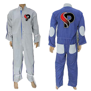 Traje de chorro de arena, mono de soldadura, pantalón de cuero y chaquetas de soldadura, traje de chorro de arena, monos de seguridad - Product Image 4