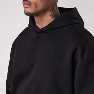 Top Quality Wholesale 100% Cotton Men's Pullover Hoodies Custom Logo Embroidered <b>Thermal</b> <b>Fleece</b> for Winter Hooded Style - Product Image 2