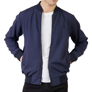 Blouson aviateur homme zippé à motif de couleur unie 100% haute qualité respirant léger chauffé haute qualité meilleur prix taille XS - Product Image 1