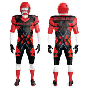 Uniforme de fútbol americano de alta calidad superventas, tela de poliéster transpirable, impresión por sublimación de Pakistán para hombres deportivos - Product Image 1
