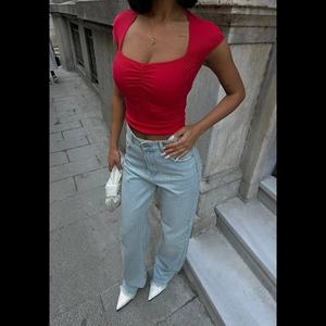 Pantalones vaqueros de moda para mujer, tela vaquera de alta calidad, ajuste cómodo, estilos versátiles, venta al por mayor, tela elástica cómoda, informal - Product Image 1