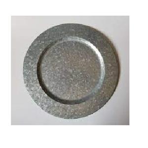 Platos de Presentación de Metal Galvanizado Ecológicos de Diseño Moderno con Logotipo Personalizado para Bodas y Mesas de Estilo Rústico, Suministros al por Mayor - Product Image 5