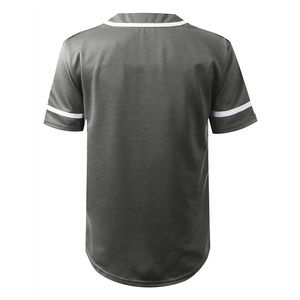 เสื้อกีฬาเบสบอลสำหรับผู้ชายเสื้อซอฟต์บอลปักโลโก้สโมสรตามสั่ง - Product Image 3