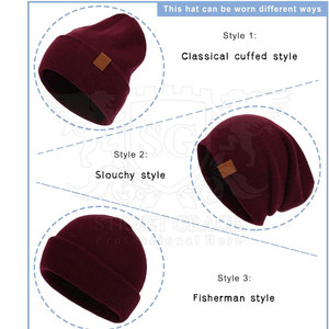 Service OEM Chapeaux Bonnets personnalisés à la mode de qualité supérieure pour hommes et femmes Chapeaux Bonnets de haute qualité - Product Image 2