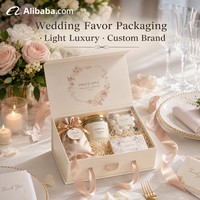 Boîte cadeau magnétique en papier avec design imprimé de luxe, pour mariage, fiançailles