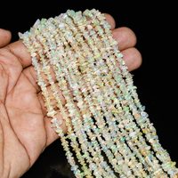 Perles de pierres précieuses en forme de copeaux d'opale éthiopienne de feu multiple 4-5mm perles d'opale éthiopienne Welo pour la fabrication de bijoux en vrac