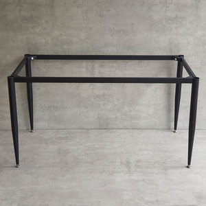 Structure en acier au design minimaliste pour table 140x70cm, système CONE II, revêtement poudré HCCN008 - pour bureau, hôpital, salle à manger - Product Image 5