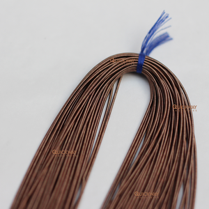 Alambre de lingotes mate Kora de 1MM, alambre francés en color marrón, hilo de alambre de lingotes, bordado y diseño personalizados - Product Image 1