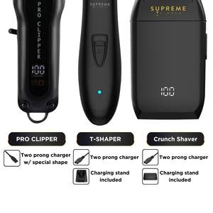 Kit de tondeuse à cheveux sans fil professionnelle pour hommes, lames en acier inoxydable, étanche IPX7, réglable pour la coupe de la barbe et des cheveux - Product Image 5