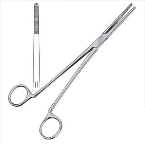 Pinzas Hemostáticas de Acero Inoxidable Pean Kocher de 20 cm, Pinza para Alimentación de Reptiles Veterinarios, Instrumentos Quirúrgicos - Product Image 1