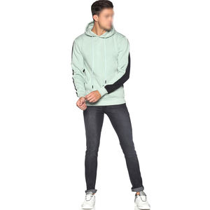Dans une couleur de contraste différente Bonne vente Usine Taux de qualité supérieure au meilleur prix Service OEM Hommes Casual Wear Hoodies - Product Image 6