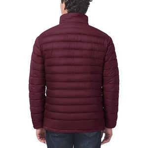 Chaqueta acolchada ligera para hombre, chaquetas de invierno con aislamiento cálido, abrigo hinchado resistente al agua para viajes de senderismo informales - Product Image 4