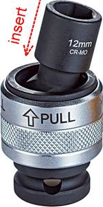 Proveedor de Taiwán OEM ODM Disponible 1/2 "Potente enchufe universal de impacto intercambiable 15 piezas para reparación de automóviles - Product Image 3