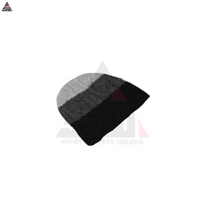 Gorro de Invierno de Punto Acanalado Personalizado, 100% Poliéster/Algodón, Gorro de Punto con Bordado a Mano, Gorro de Moda Cálido con Puño, Nuevo Diseño Personalizado - Product Image 3
