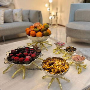 Bol design décoratif de table Design fabuleux Bol de service en métal au look élégant le plus exigeant fabriqué à la main en vrac - Product Image 5