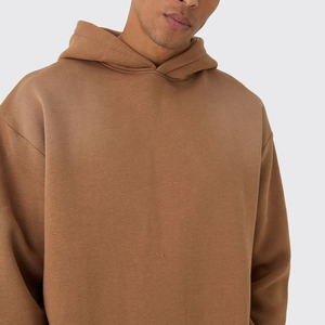 <b>Pullover</b> <b>Men</b> Hoodie Polyester/Cotton Material Breathable Lightweight Customised Logo Printing Streetwear Style - Product Image 6