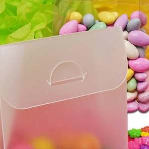 Reusable Disposable PP Plastic Storage <b>Boxes</b> Tab Top Tent Design for Food Candies Bracelets Glasses Compact <b>Gift</b> Box Accessory - Product Image 3