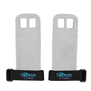 Levantamiento de pesas CrossFit WOD Gym Empuñadura de cuero de carbono Fitness Levantamiento de pesas Entrenamiento Palma Protección de manos OEM ODM Diseño personalizado - Product Image 3