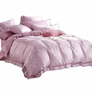 Ensemble de draps de lit brodés personnalisés en gros avec taie d'oreiller nouveau style de coton imprimé fabriqué en - Product Image 2