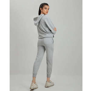 Wholesale Price <b>Women</b> Two Piece Winter Training Tracksuit Breathable <b>Lightweight</b> Made High Quality Polyester Fabric Zip <b>Jacket</b> - Product Image 3
