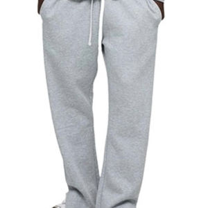 <b>Oversized</b> Fleece Tracksuit Set Unisex tracksuit and Drawstring <b>Sweatpants</b> in Solid Light Color for Casual Streetwear - Product Image 4