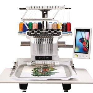真新しいBrother Entrepreneur Pro XPR1050X刺Embroidery機 & ハットフープキット