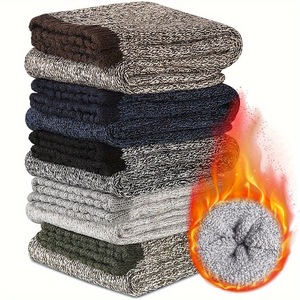 Calcetines de Invierno para Hombre, Gruesos, Cálidos, de Felpa, Forrados de Lana, Altura Media, al por Mayor - Product Image 2