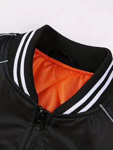 Recién llegado, chaqueta Bomber de invierno de alta calidad para hombre, hecha a medida con cuello levantado, chaqueta bordada para hombre - Product Image 3